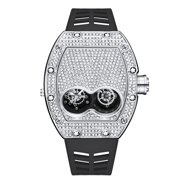 Reloj de Cuarzo para Hombre con Diamante y Personalidad Fashion - Image 7