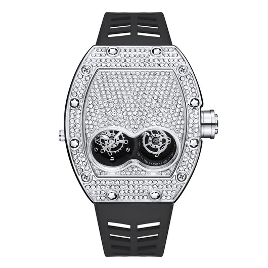 Reloj de Cuarzo para Hombre con Diamante y Personalidad Fashion - Image 7