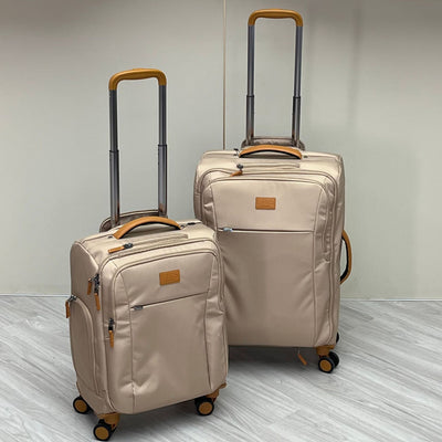 Maleta Trolley con Ruedas Giratorias en Tela Oxford Ultraligera - Image 4