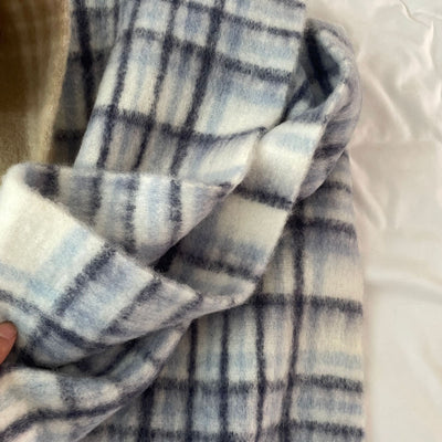 Bufanda de Cuadros Vintage para Otoño Invierno - Estilo Clásico para Mujer - Image 18