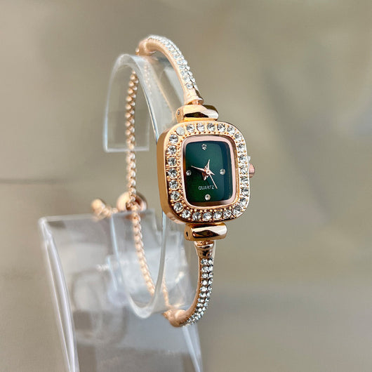 Reloj de Diamantes Cuadrado para Mujer de Moda - Image 20