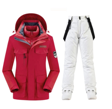 Chaqueta Softshell 3 en 1 para Mujer - Conjunto de Dos Piezas