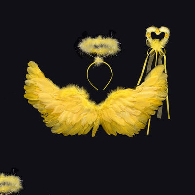 Alas de Plumas para Disfraz de Niña Flores - Halloween y Navidad - Image 24