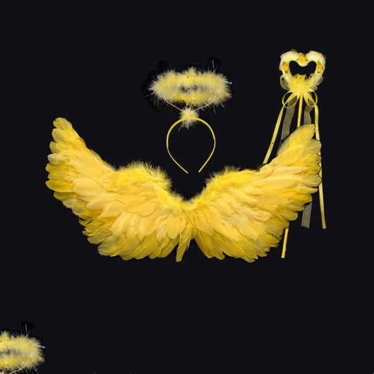 Alas de Plumas para Disfraz de Niña Flores - Halloween y Navidad - Image 24