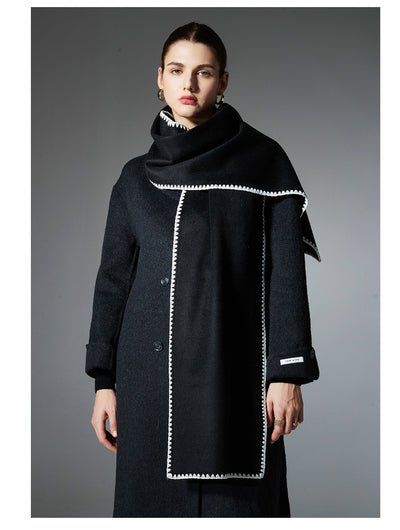 Bufanda Reversible Unisex de Algodón Premium - Diseño Clásico Liso - Image 19