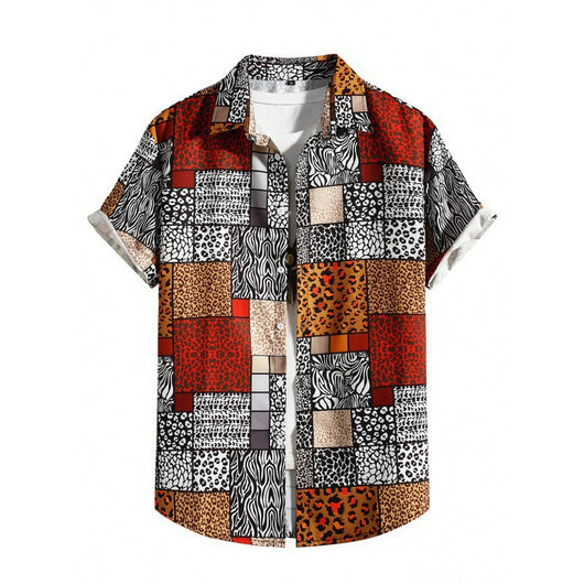 Camisa Suelta de Playa para Hombre - Manga Corta y Cómoda - Image 19