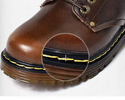 Botas Martin Hombre Corte Medio Estilo Británico Versátiles - Image 20