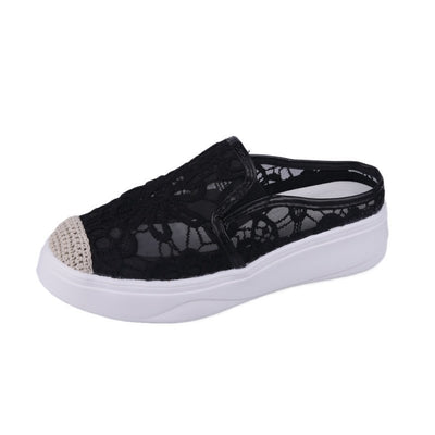 Zapatos de Moda Cómodos con Punta Redonda y Tejido Transpirable - Image 10
