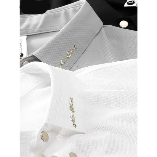 Polo Adhesivo Sin Costuras Ice Silk para Hombre - Comodidad Extrema - Image 9