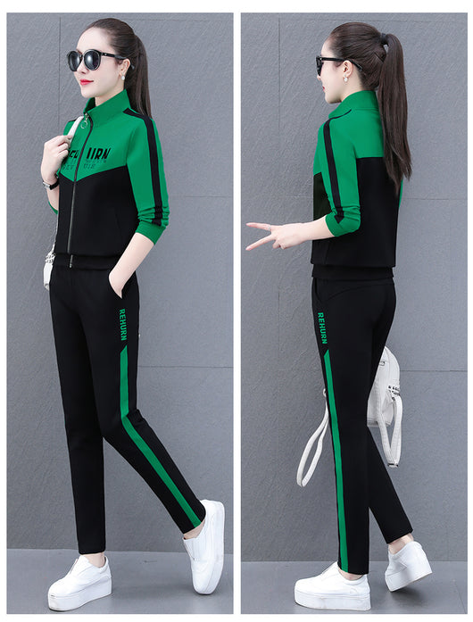Conjunto Deportivo Mujer Colorblock Ajustado para Running - Image 11