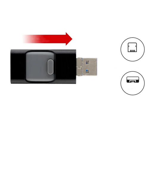 Pendrive Multifuncional 4 en 1 para Móvil - Metal Premium - Image 27