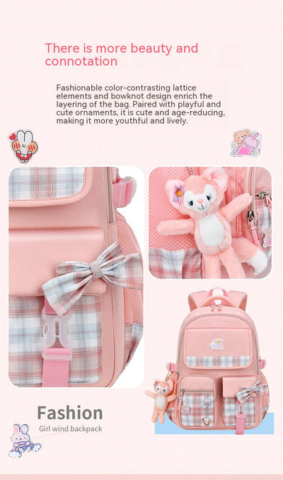 Mochila Escolar Infantil Grande con Diseño Cartoon Ligera y Cómoda - Image 24