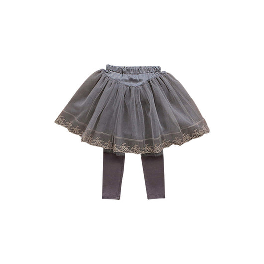 Pantalón Falda Dos Piezas Fluffy para Niñas - Image 10