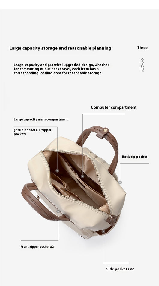 Mochila Mujer Gran Capacidad Portátil - Image 14