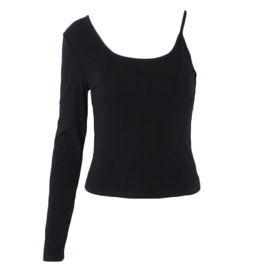 Blusa Irregular de Dos Piezas en Colores Sólidos - Ajuste Slim Versátil - Image 8