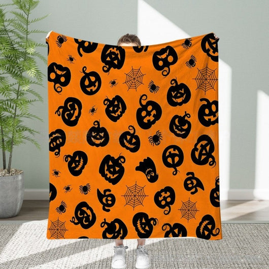 Manta de Franela con Diseños Estampados de Halloween - Image 30