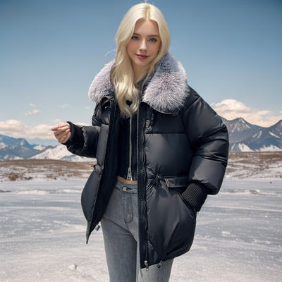 Abrigo Acolchado Oversized de Algodón para Tallas Grandes - Image 11