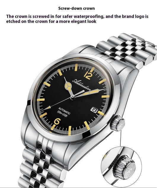 Reloj Automático de Acero Inoxidable 316L - Image 15