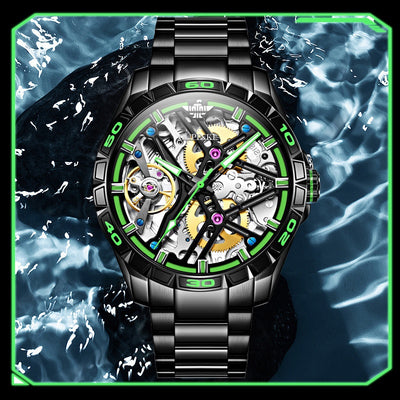 Reloj Mecánico Automático Deportivo para Hombre Resistente al Agua - Image 6