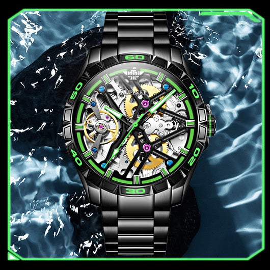 Reloj Mecánico Automático Deportivo para Hombre Resistente al Agua - Image 6