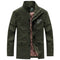 Chaqueta Cortaviento de Algodón Lavado para Hombre - Casual y Versátil