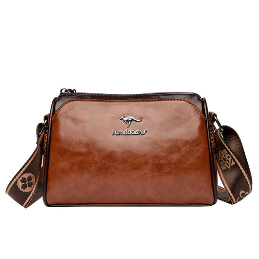 Bolsa Mensajera Retro Reversible de Doble Cara para Mujer - Image 14