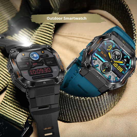 Reloj Inteligente con Llamadas Bluetooth, Monitor de Frecuencia Cardíaca y Sueño