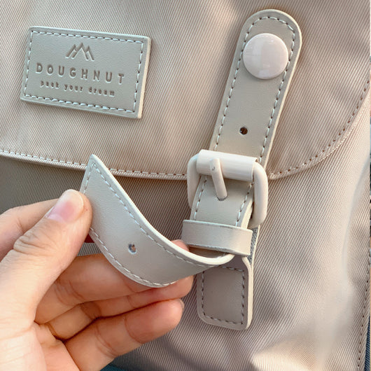Mochila Escolar Impermeable Nylon - Diseño Clásico Macaron - Image 13