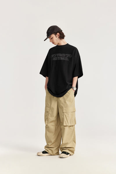 Playera de Algodón Puro con Bordado para Hombre - Twill 250g - Image 11