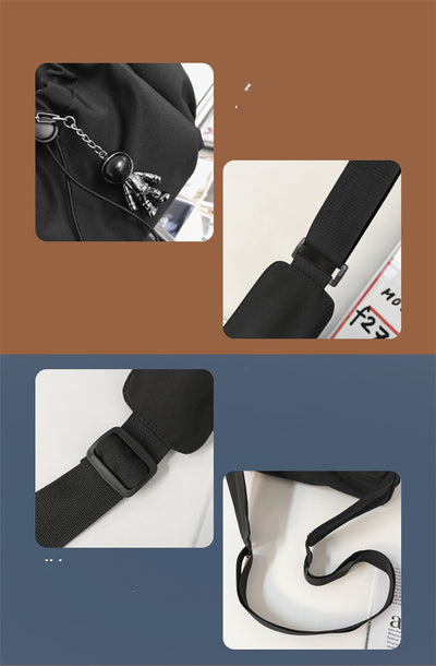 Bolsa Mensajero Estilo Japonés Workwear para Hombre - Image 8