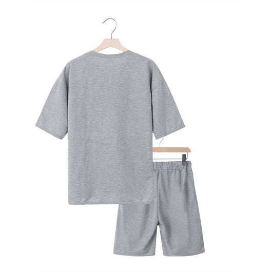 Traje Deportivo Hombre Manga Corta Ajuste Relajado para Verano - Image 19