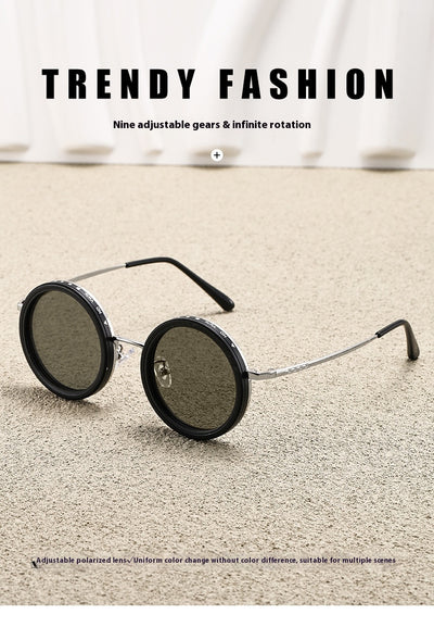 Gafas de Sol Polarizadas con Espejo Giratorio y Cambio de Color - Image 9