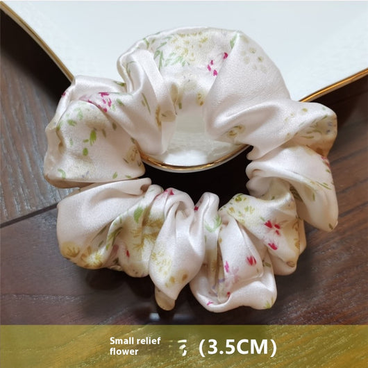 Argolla para Cabello de Seda Crepé Satinado Hecha a Mano - Image 43
