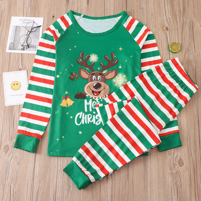 Pijamas Familiares con Estampado de Letras - Conjunto Padre e Hijo - Image 13