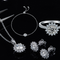 Conjunto de Plata 925 - Collar, Aretes y Pulsera