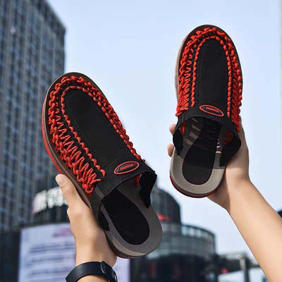 Sandalias y Chanclas Tejidas para Hombre - Diseño Minimalista y Cómodo - Image 13