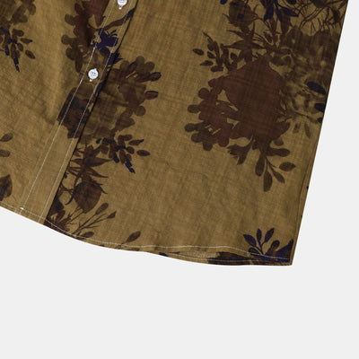 Camisa de Solapa Floral para Hombre - Image 9