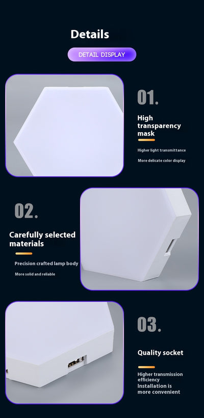 Panel de Luz LED Quantum Esports para Pared - Atmósfera Gaming Profesional - Image 27