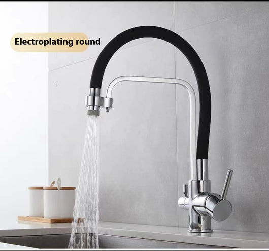 Grifo Purificador de Agua Telescópico con Tubo de Resorte para Cocina - Image 7