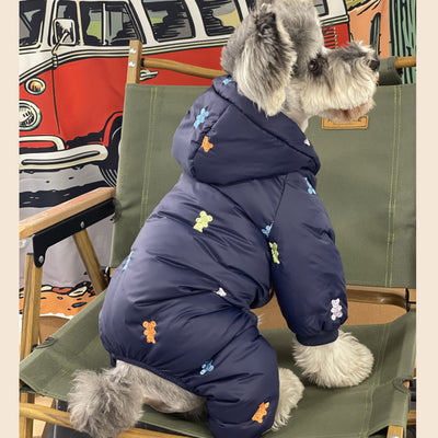 Abrigo Térmico con Capucha para Perros Pequeños - Chaqueta Acolchada para Schnauzer, Pomerania y Pug - Image 3