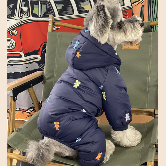 Abrigo Térmico con Capucha para Perros Pequeños - Chaqueta Acolchada para Schnauzer, Pomerania y Pug - Image 3