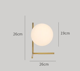Lámpara de Mesita de Noche en Cobre - Diseño Minimalista y Moderno - Image 15