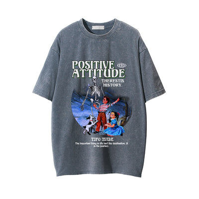 Playera Estampada con Calavera para Hombre - Image 9