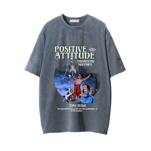 Playera Estampada con Calavera para Hombre - Image 9