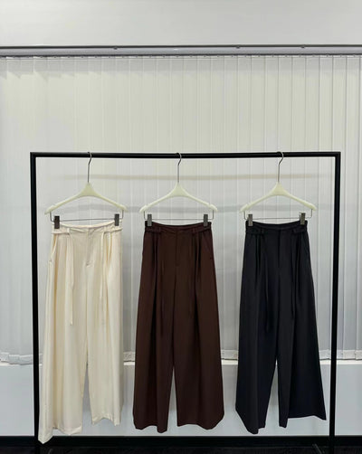 Pantalones Anchos Cómodos sin Cintura Ajustable Antiojeras - Image 7