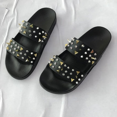 Sandalias de Moda Verano con Tachas y Suela Gruesa - Image 15