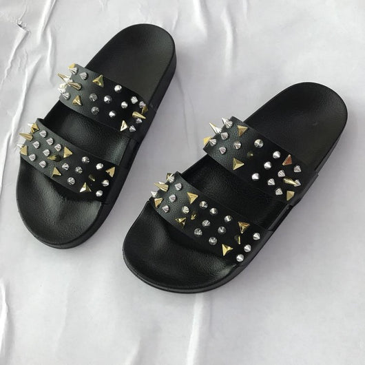 Sandalias de Moda Verano con Tachas y Suela Gruesa - Image 15