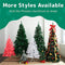 Árbol de Navidad Retráctil 1.8M con Adornos y Decoraciones Plegables