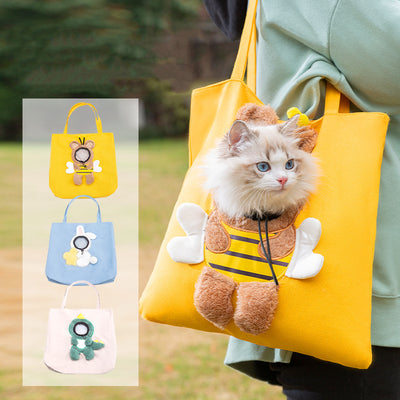 Bolsa de Lona para Mascotas Bee Out - Diseño Adorable - Image 2