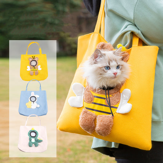 Bolsa de Lona para Mascotas Bee Out - Diseño Adorable - Image 2